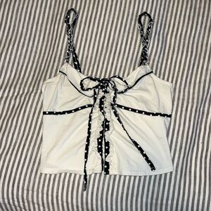 Free people polka dot tank